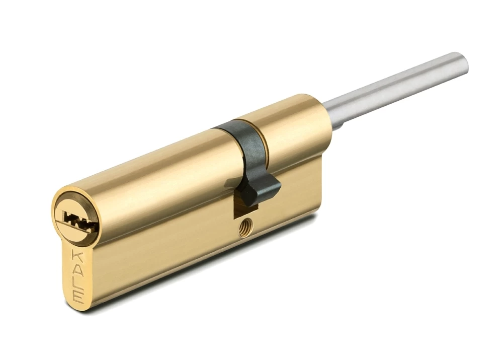 Фото Цилиндровый механизм под вертушку (дл.шток) 164 SX/86 (50+10+26) mm латунь 5 кл.