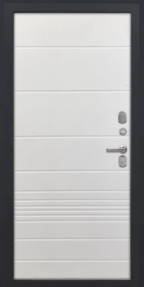 Входная дверь ДвериПРО Аура ФЛ-700 (10мм, ясень белый) DPRO195460 внутренняя сторона