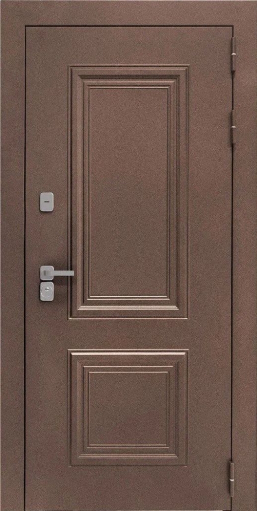 Входная дверь ДвериПРО Д-68 СБ-1 (ст. белое, 16мм, венге) DPRO195888 внешняя сторона