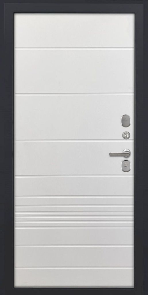 Входная дверь ДвериПРО L Термо ФЛ-700 (10мм, ясень белый) DPRO195471 внутренняя сторона